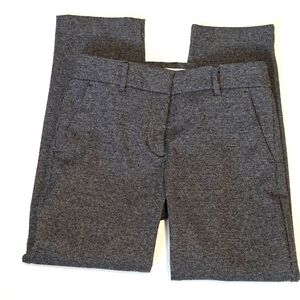 LOFT Riviera Slim Cropped Pant GRAY